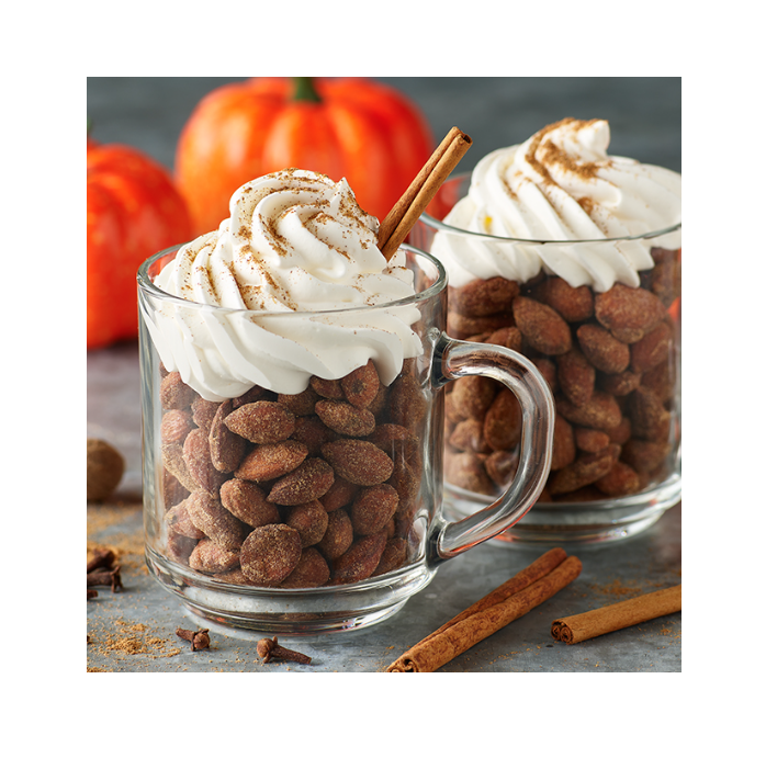 PLANTERS Fall Edition Pumpkin Spice Almonds, 15.25 oz Canister - 24hrsmart